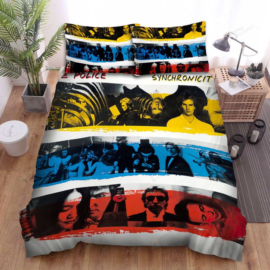 The Police Band Synchronicity Bed Sheets Spread Comforter Duvet Cover Bedding Sets