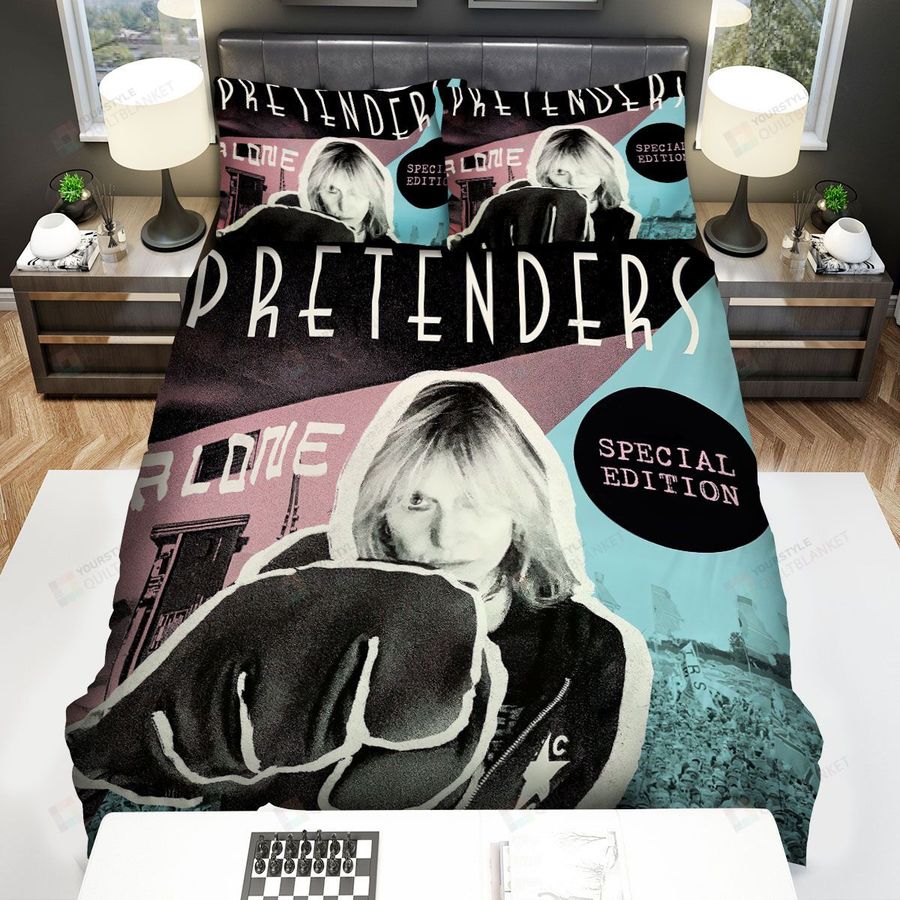 The Pretenders Alone Album Music Bed Sheets Spread Comforter Duvet Cover Bedding Sets