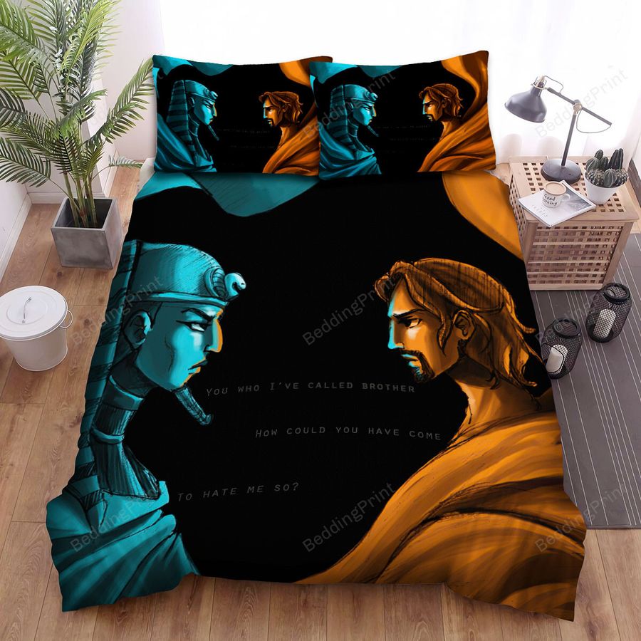 The Prince Of Egypt Animated Movie Art 5 Bed Sheets Spread Comforter Duvet Cover Bedding Sets