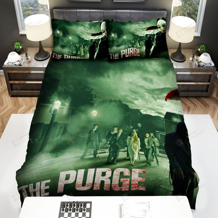 The Purge (Series) Weird People Bed Sheets Spread Comforter Duvet Cover Bedding Sets