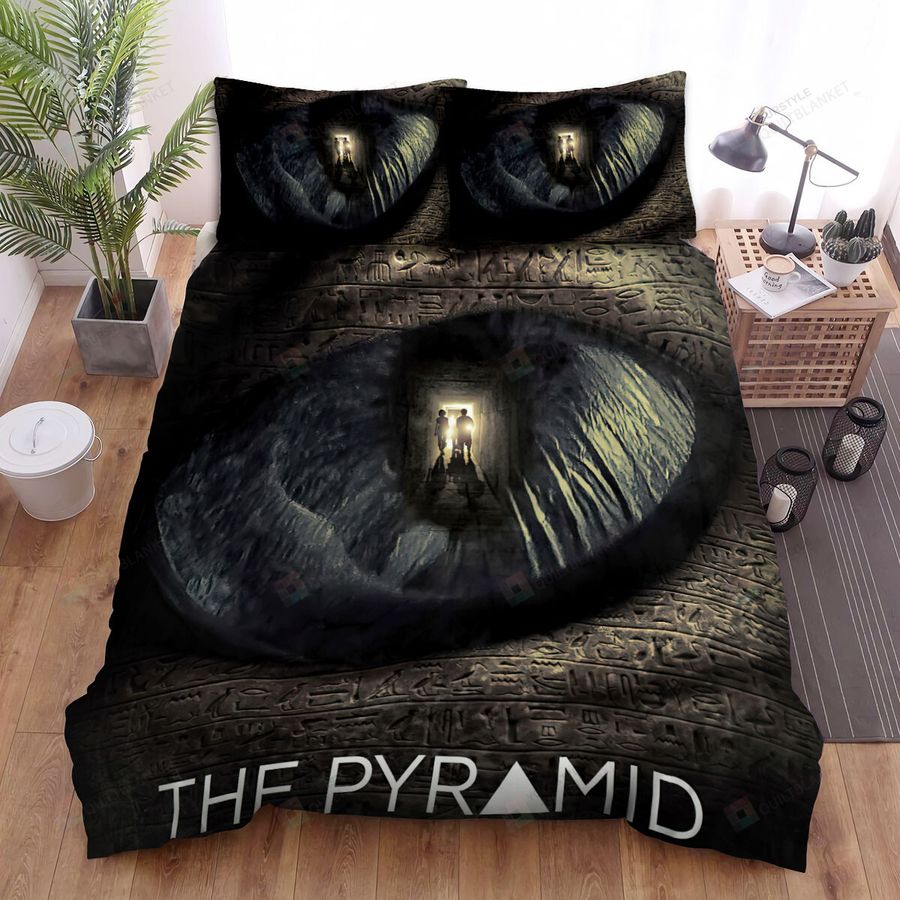 The Pyramid The Maze In The Eyes Movie Poster Bed Sheets Spread Comforter Duvet Cover Bedding Sets