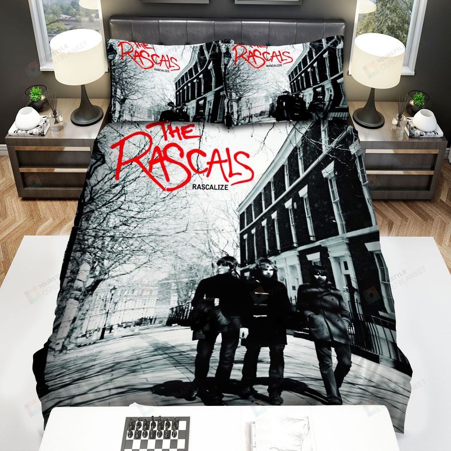 The Rascals Band Rascalize Album Cover Bed Sheets Spread Comforter Duvet Cover Bedding Sets