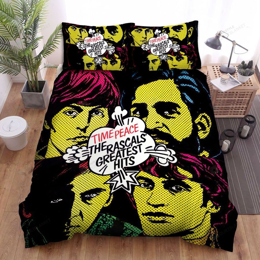 The Rascals Band Time Peace The Rascals' Greatest Hits Album Cover Bed Sheets Spread Comforter Duvet Cover Bedding Sets