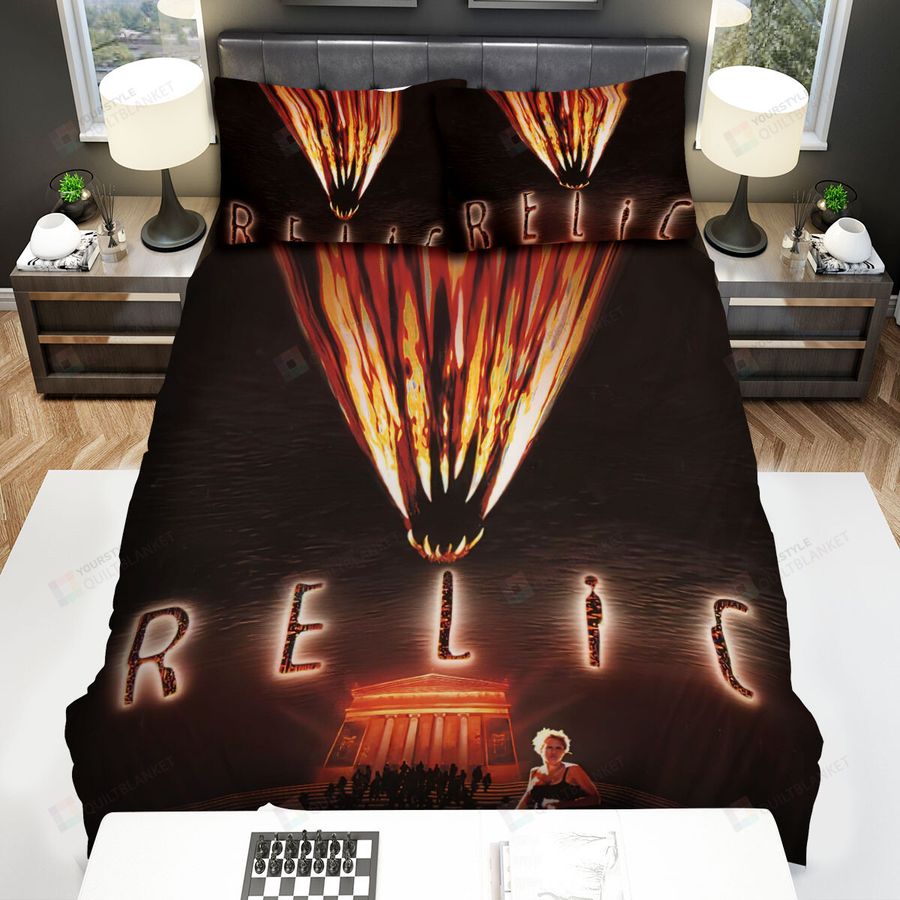 The Relic (1997) Running Away Bed Sheets Spread Comforter Duvet Cover Bedding Sets