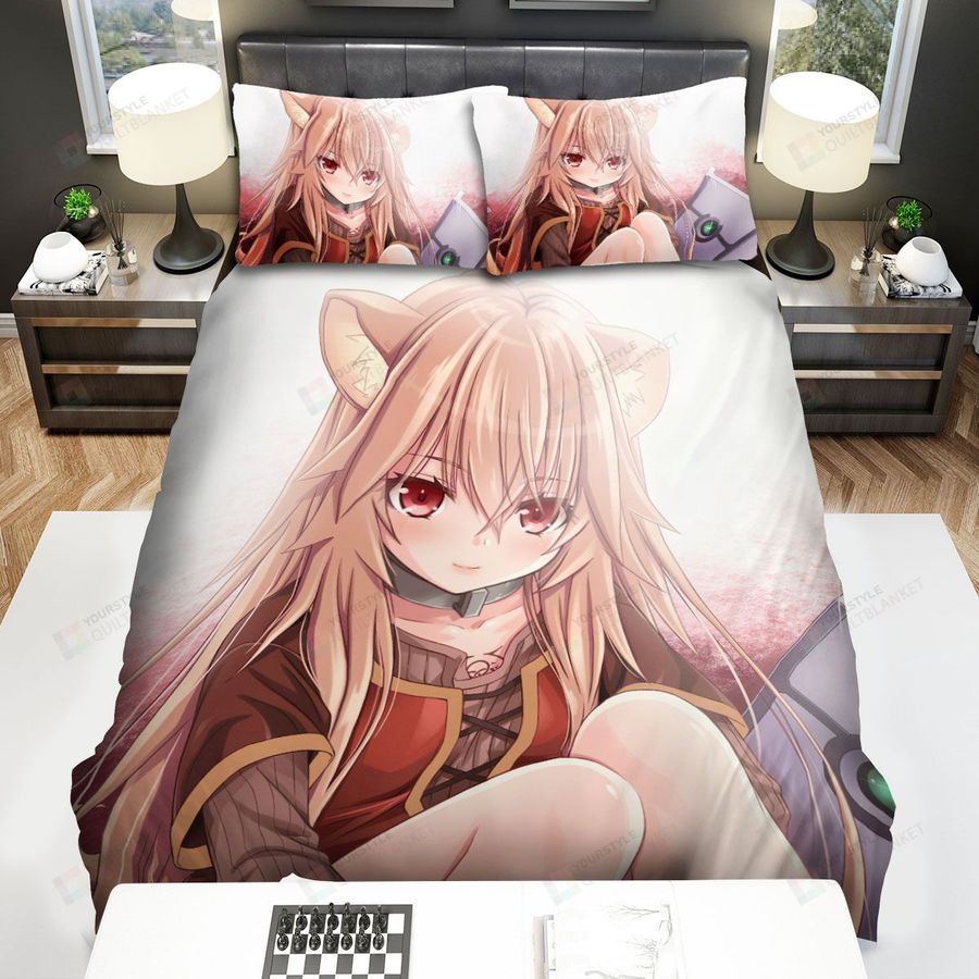 The Rising Of The Shield Hero, Raphy San Art Bed Sheets Spread Duvet Cover Bedding Sets