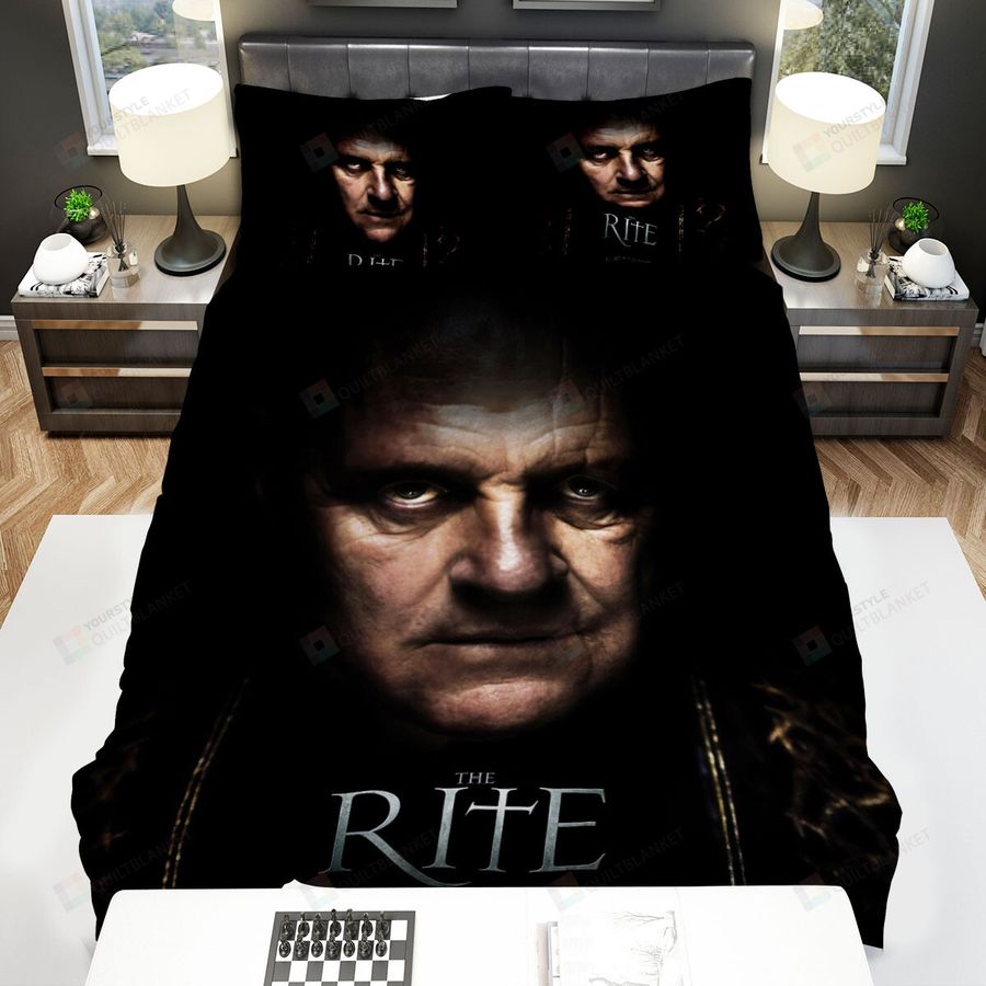 The Rite Movie Dark Photo Bed Sheets Spread Comforter Duvet Cover Bedding Sets