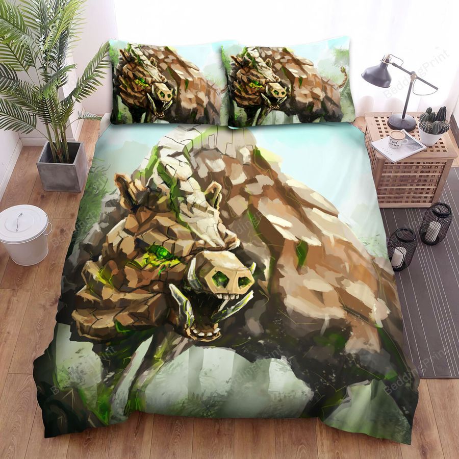 The Rock Boar Bed Sheets Spread Duvet Cover Bedding Sets