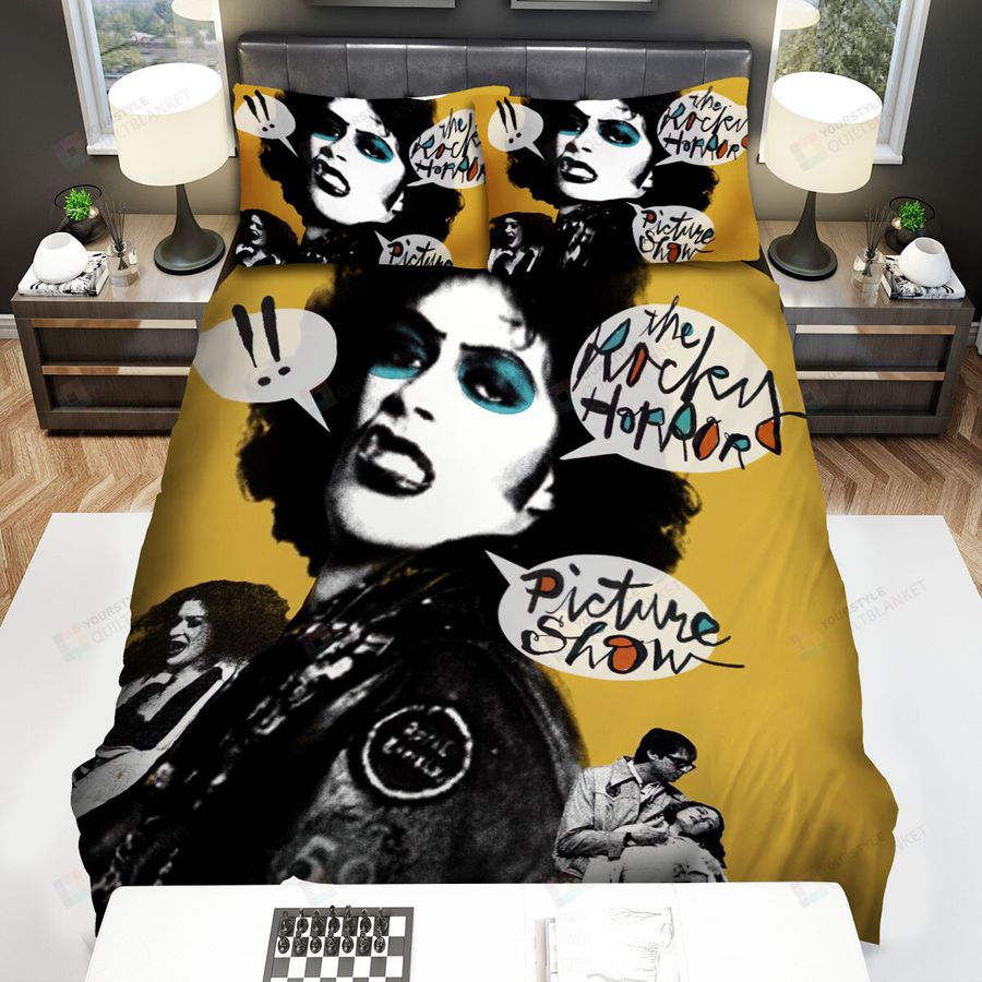 The Rocky Horror Picture Show (1975) A Michael White -Lou Adler Production Movie Poster Bed Sheets Spread Comforter Duvet Cover Bedding Sets