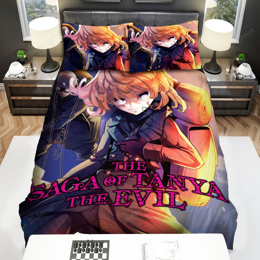 The Saga Of Tanya The Evil Volume 4 Art Cover Bed Sheets Spread Duvet Cover Bedding Sets