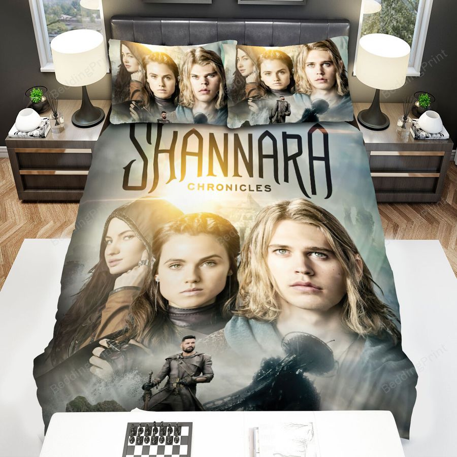 The Shannara Chronicles (2016–2017) Poster Movie Poster Bed Sheets Spread Comforter Duvet Cover Bedding Sets Ver 1