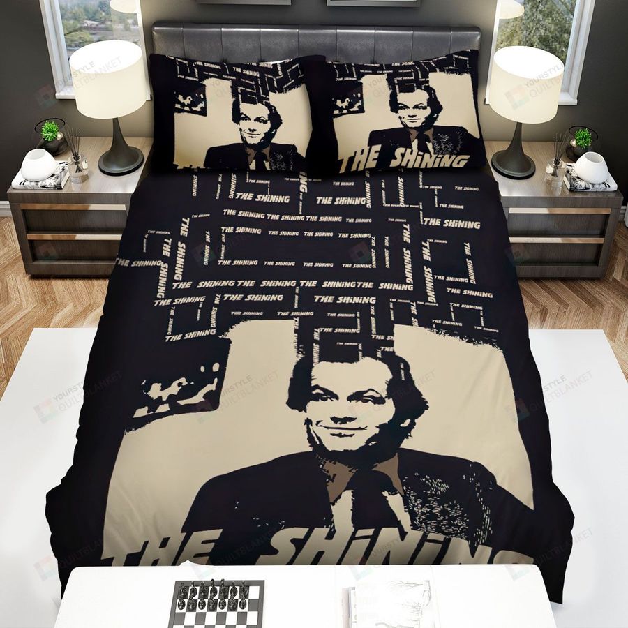The Shining A Stanley Kubrick Fim Movie Poster Ver 2 Bed Sheets Spread Comforter Duvet Cover Bedding Sets