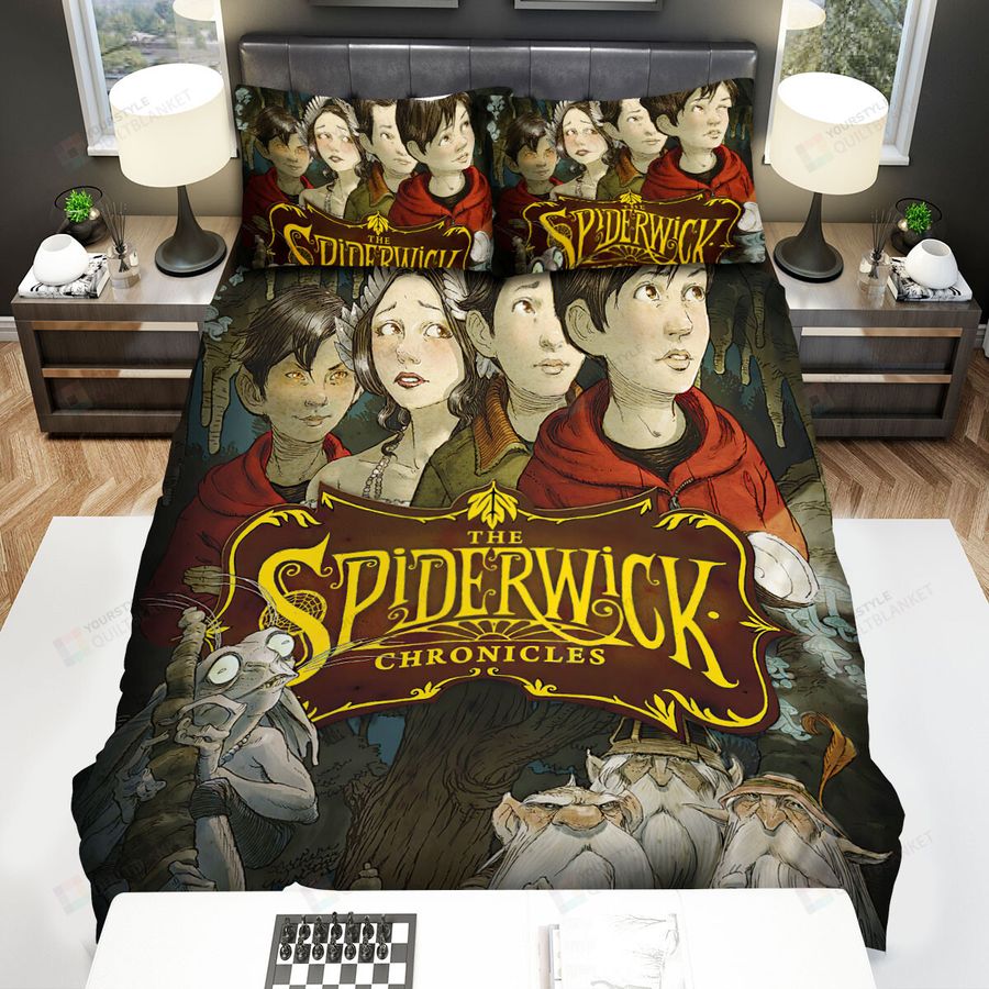 The Spiderwick Chronicles (2008) Movie The Ironwood Tree Bed Sheets Spread Comforter Duvet Cover Bedding Sets