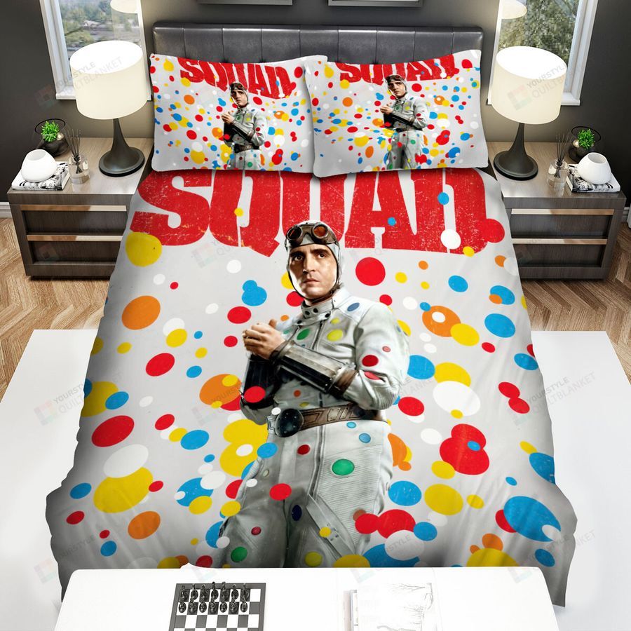 The Suicide Squad Polka-Dot Man Solo Poster Bed Sheets Spread Duvet Cover Bedding Set