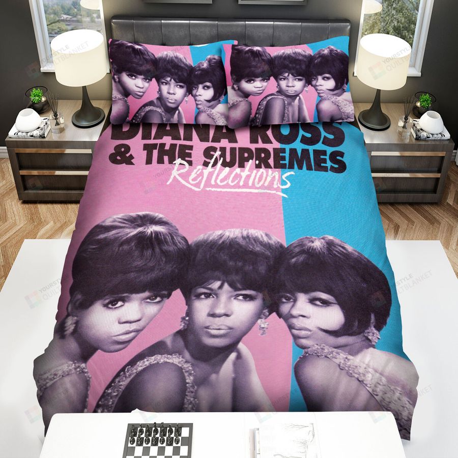 The Supremes Refections Album Cover Bed Sheets Spread Comforter Duvet Cover Bedding Sets