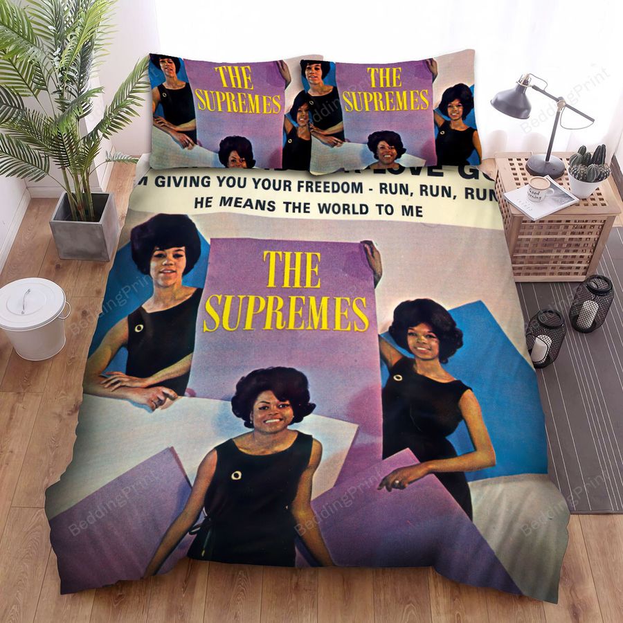 The Supremes Where Did Our Love Go Bed Sheets Spread Comforter Duvet Cover Bedding Sets