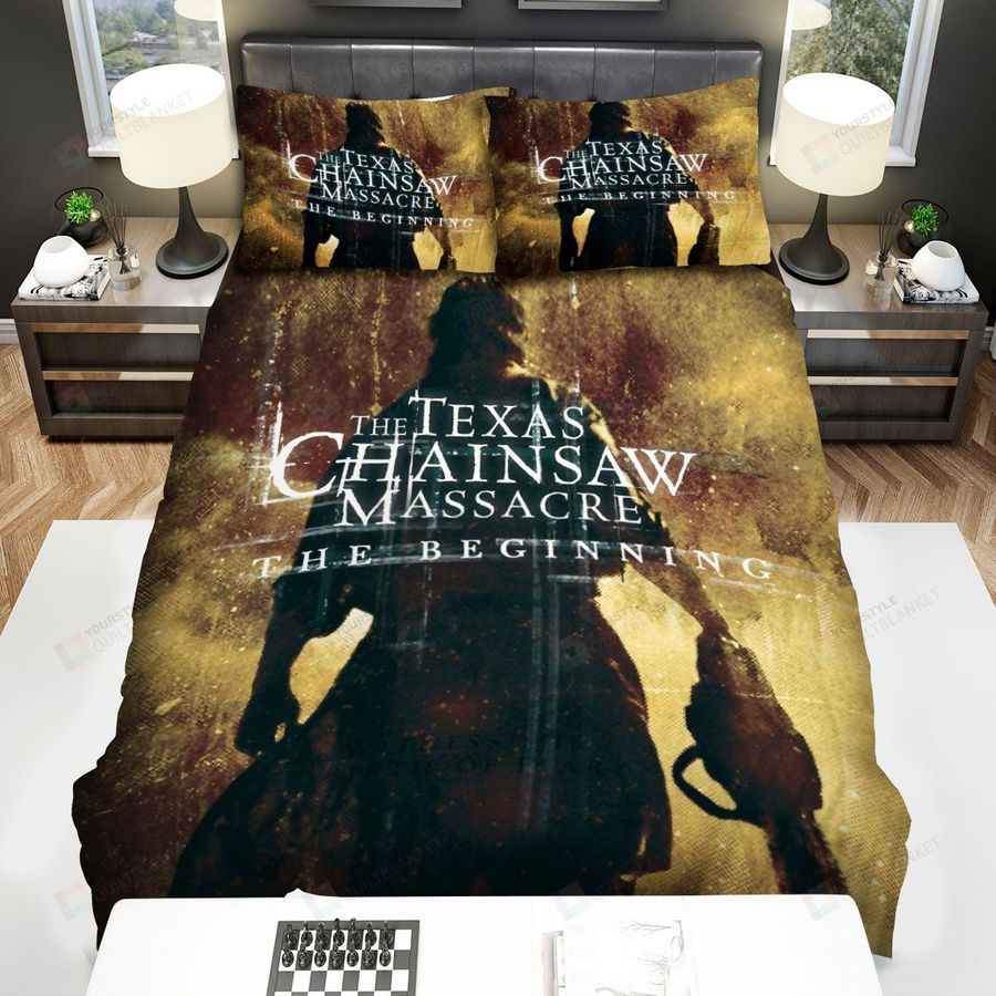 The Texas Chainsaw Massacre The Beginning Movie Poster Ii Photo Bed Sheets Spread Comforter Duvet Cover Bedding Sets