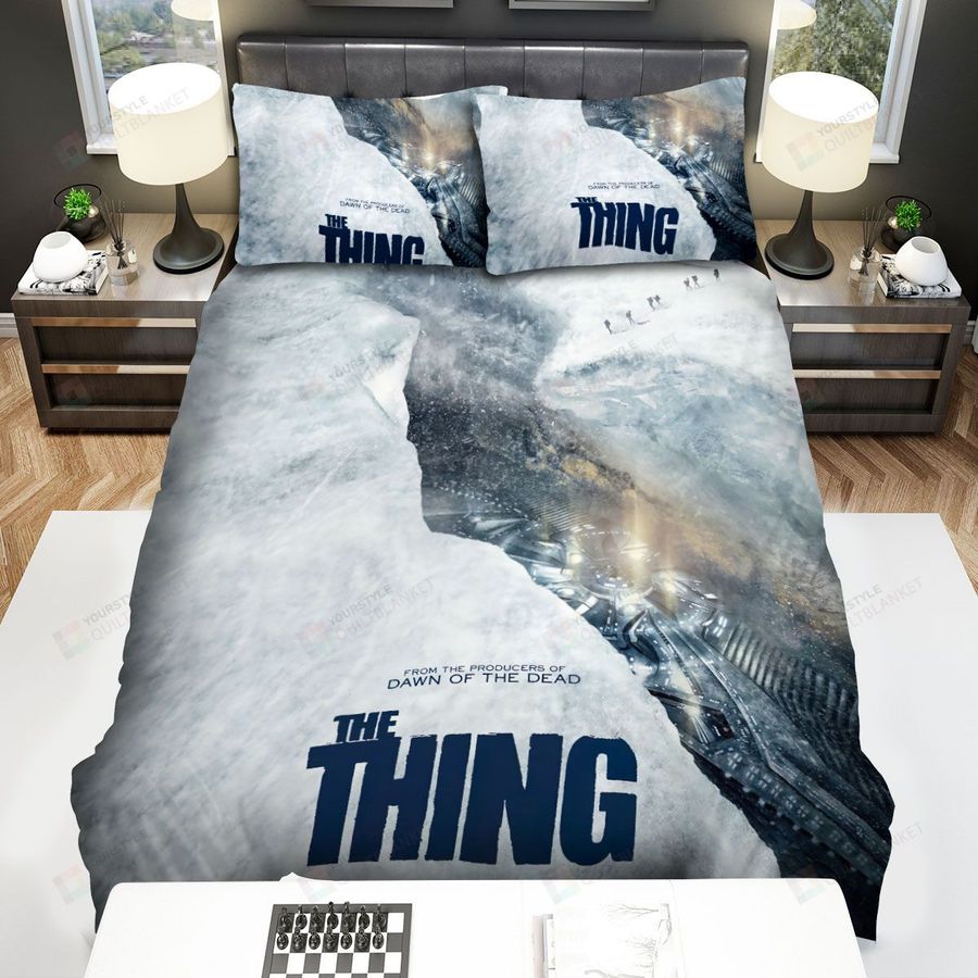 The Thing (I) Movie Poster 4 Bed Sheets Spread Comforter Duvet Cover Bedding Sets