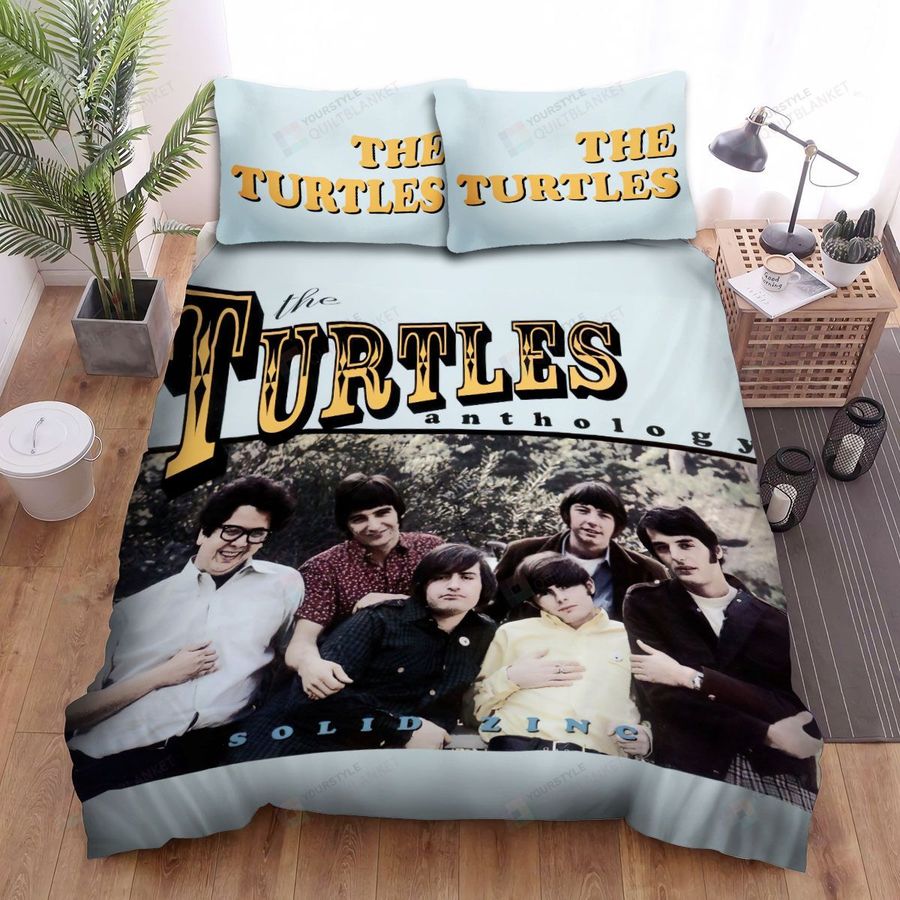 The Turtles Band Anthology Album Cover Bed Sheets Spread Comforter Duvet Cover Bedding Sets