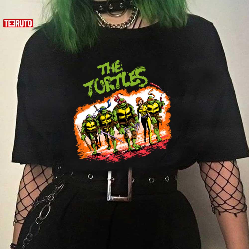 The Turtles Ninja Warriors Unisex T Shirt