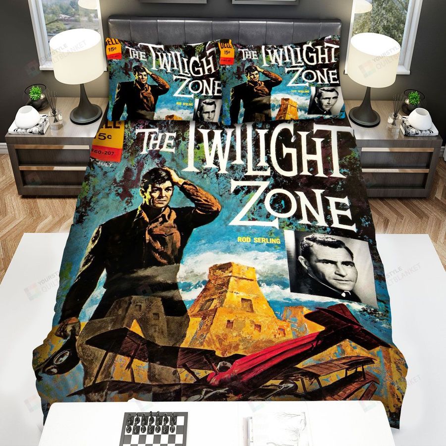 The Twilight Zone Rod Serling Bed Sheets Spread Comforter Duvet Cover Bedding Sets