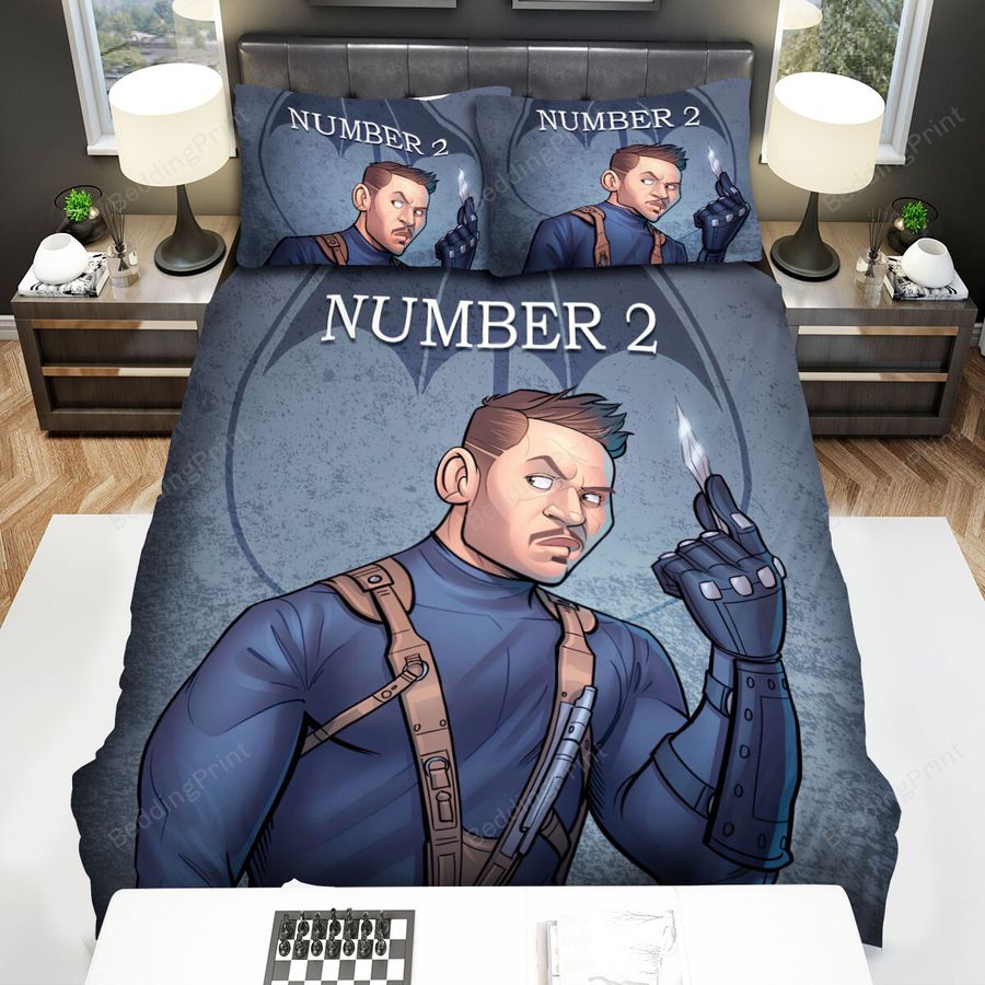 The Umbrella Academy Diego Digital Portrait Illustration Bed Sheets Spread Duvet Cover Bedding Sets