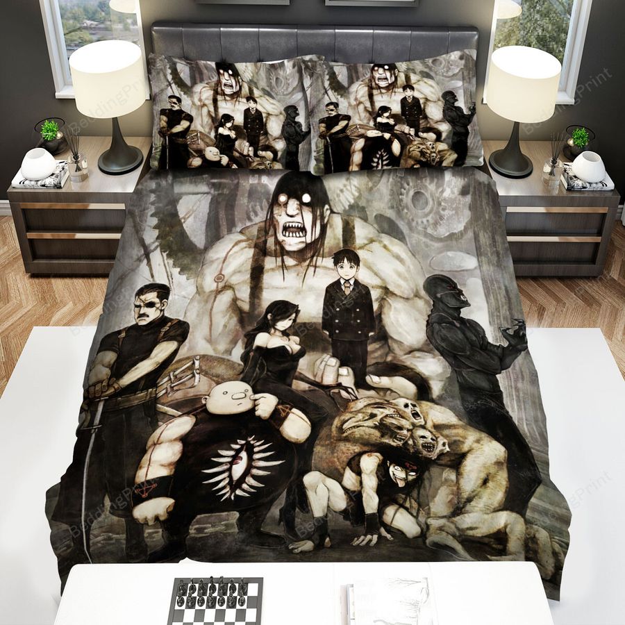 The Umbrella Academy In Black Metal Style Bed Sheets Spread Duvet Cover Bedding Sets