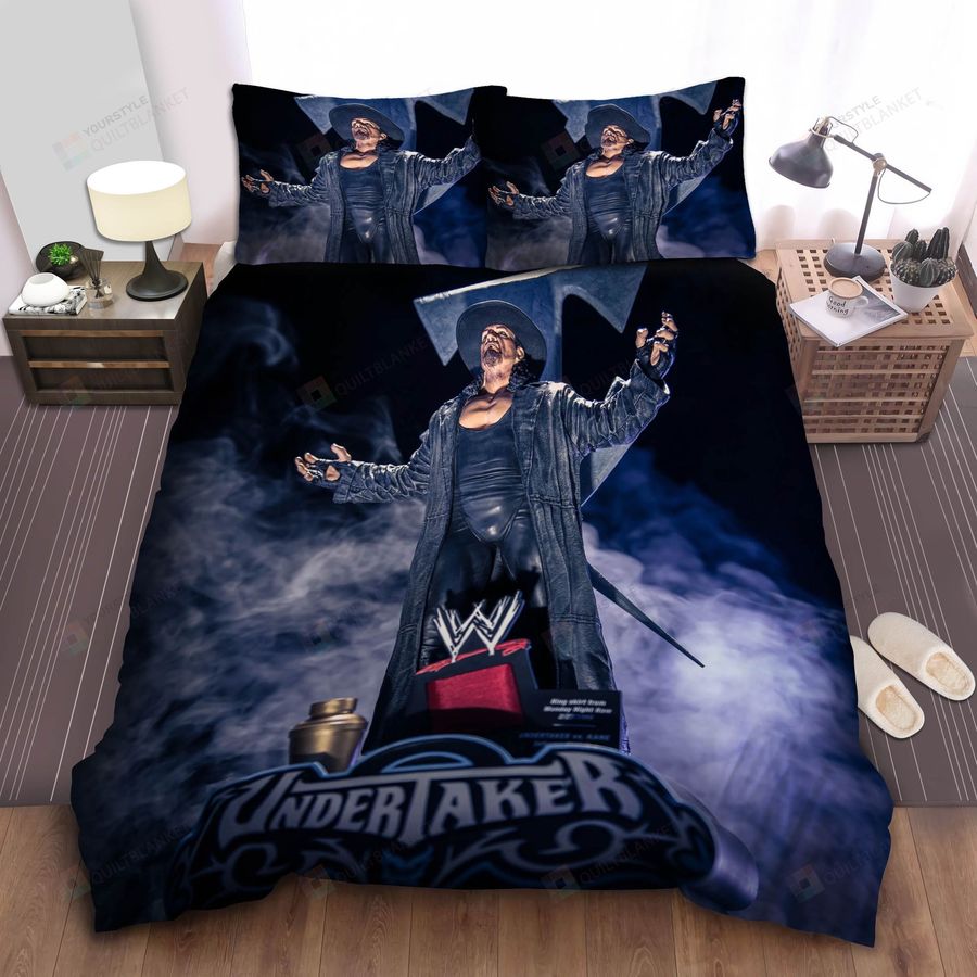 The Undertanker Frightening Photograph Bed Sheet Spread Comforter Duvet Cover Bedding Sets