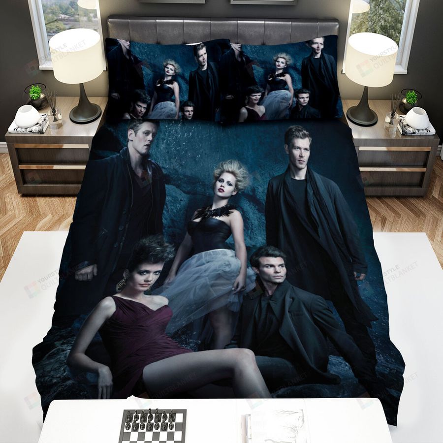The Vampire Diaries (2009–2017) Family Movie Poster Bed Sheets Spread Comforter Duvet Cover Bedding Sets