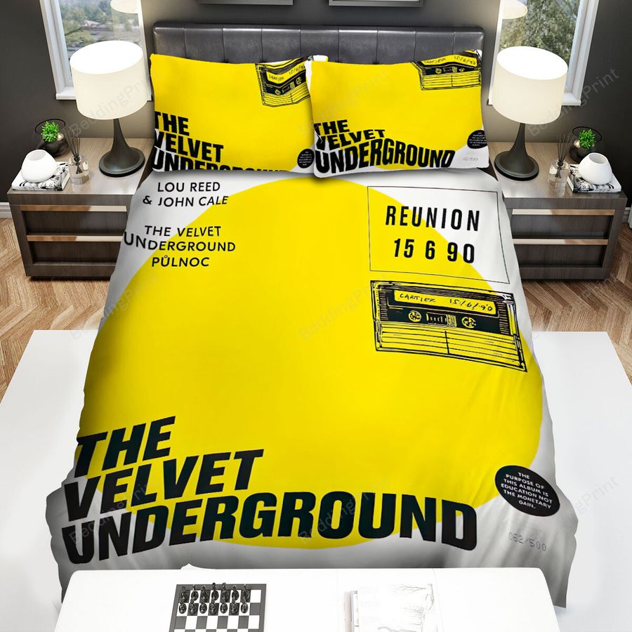 The Velvet Underground Poster Art 1 Bed Sheets Spread Comforter Duvet Cover Bedding Sets