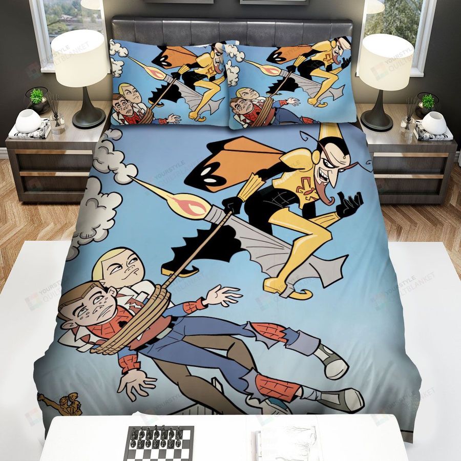 The Venture Bros And The Amazing Spider-Man Crossover Bed Sheets Spread Duvet Cover Bedding Sets