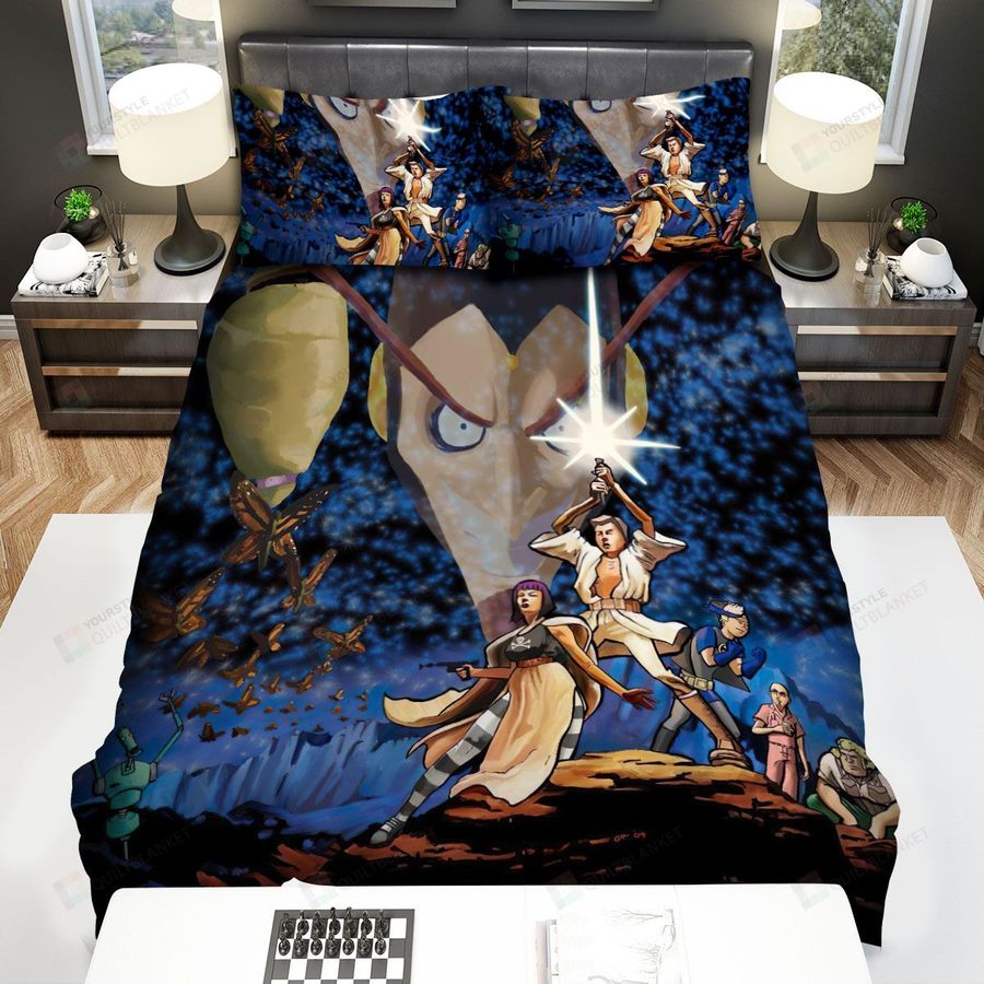 The Venture Bros In Star War Poster Style Bed Sheets Spread Duvet Cover Bedding Sets