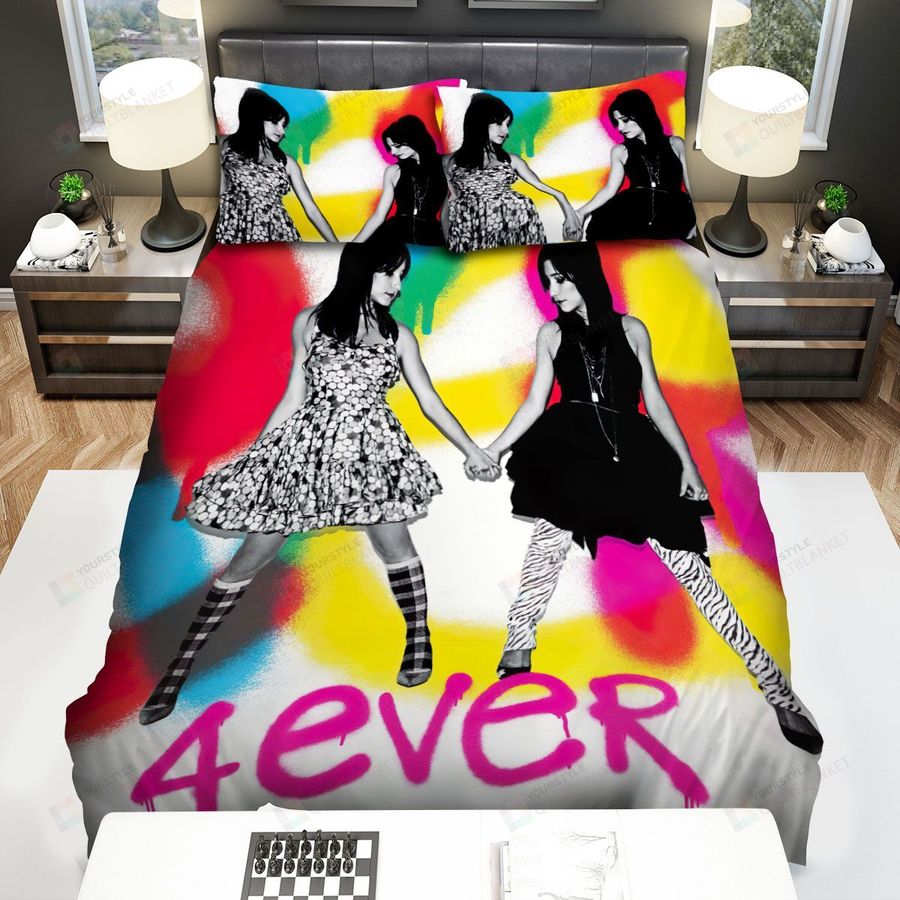 The Veronicas 4ever Bed Sheets Spread Comforter Duvet Cover Bedding Sets