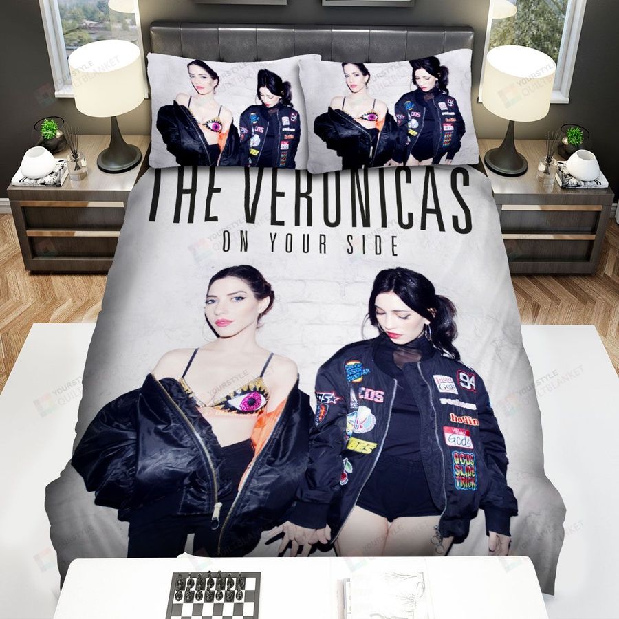 The Veronicas On Your Side Bed Sheets Spread Comforter Duvet Cover Bedding Sets
