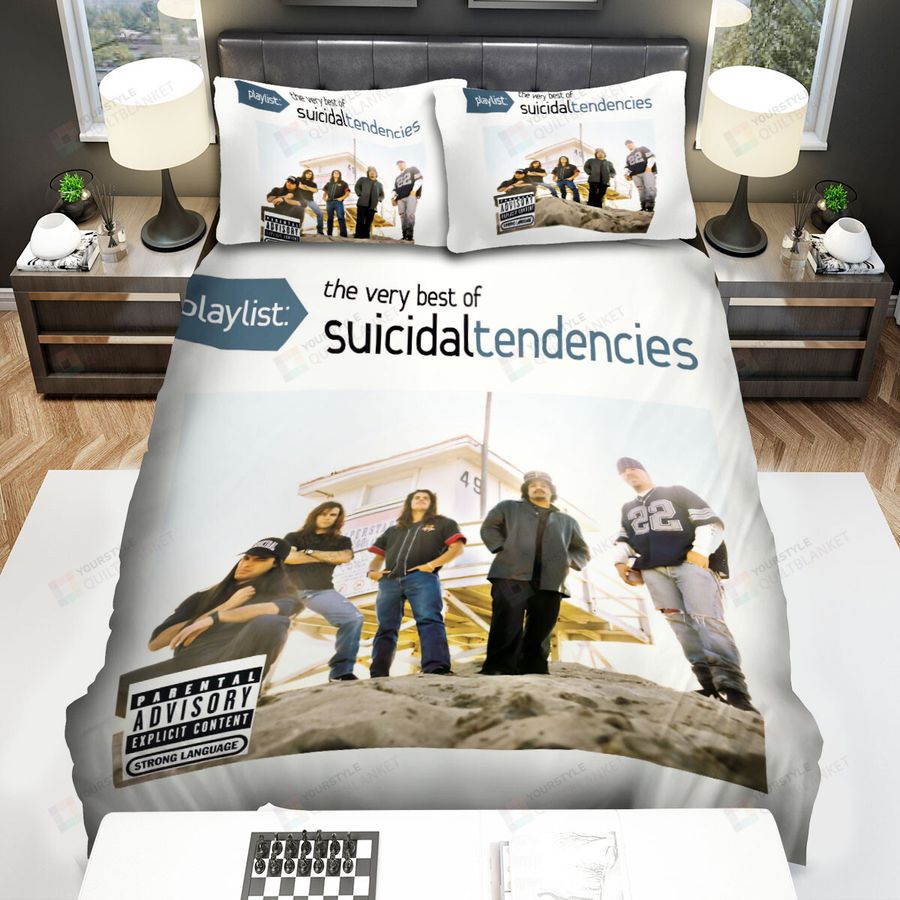 The Very Best Of Suicidal Tendencies Bed Sheets Spread Comforter Duvet Cover Bedding Sets