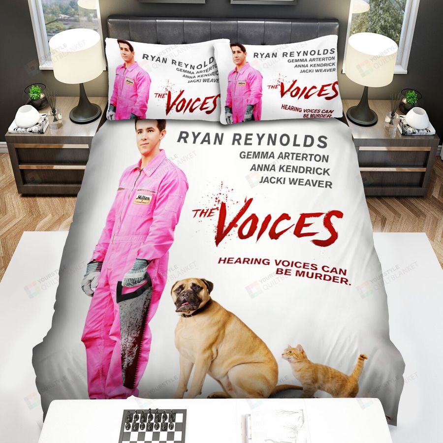 The Voices (2014) Poster Ver2 Bed Sheets Spread Comforter Duvet Cover Bedding Sets