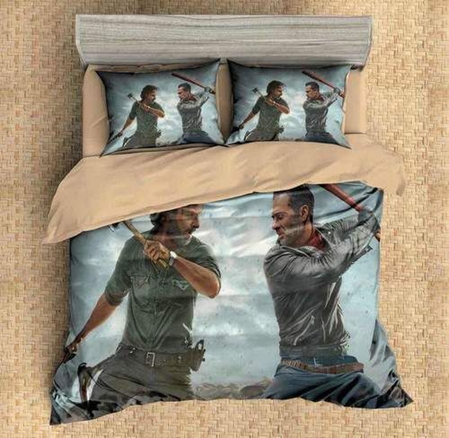The Walking Dead 2 3d Duvet Cover Bedding Set