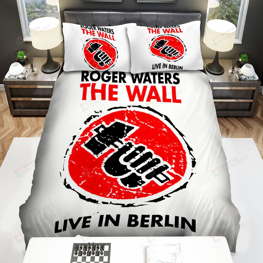 The Wall In Berlin Roger Waters Bed Sheets Spread Comforter Duvet Cover Bedding Sets