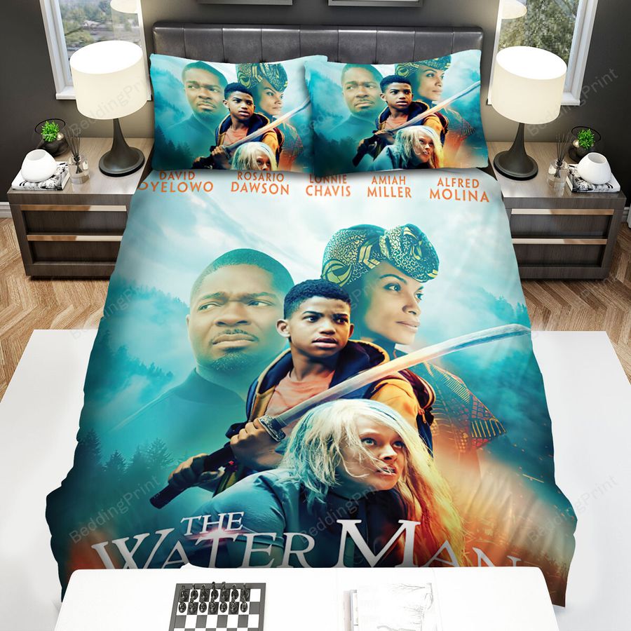 The Water Man (I) (2020) A Film By David Oyelowo Movie Poster Bed Sheets Spread Comforter Duvet Cover Bedding Sets