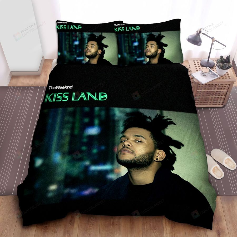 The Weeknd Kiss Land Album Art Cover Bed Sheets Spread Duvet Cover Bedding Sets
