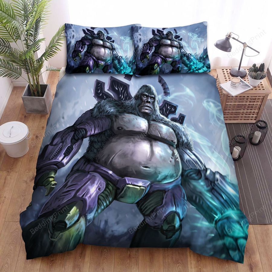 The Wild Animal - The Gorilla God Art Bed Sheets Spread Duvet Cover Bedding Sets
