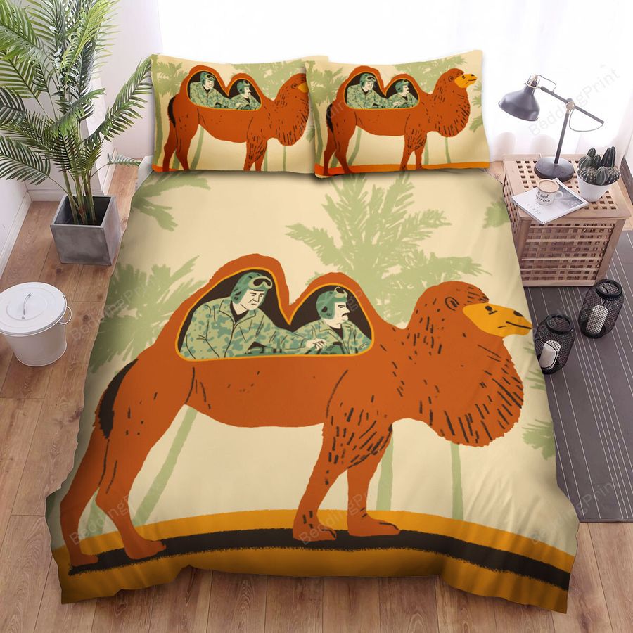 The Wildlife - Hiding Inside The Camel Bed Sheets Spread Duvet Cover Bedding Sets