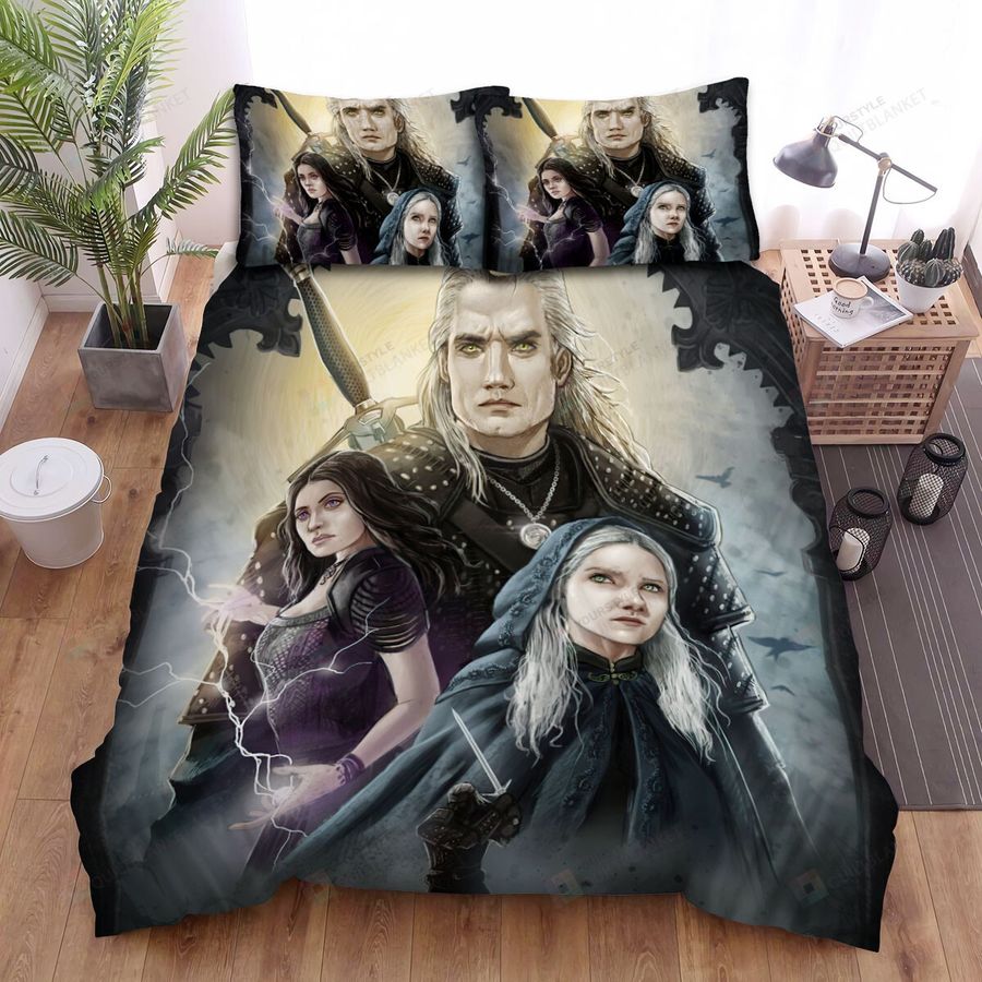 The Witcher Movie Art 1 Bed Sheets Spread Comforter Duvet Cover Bedding Sets