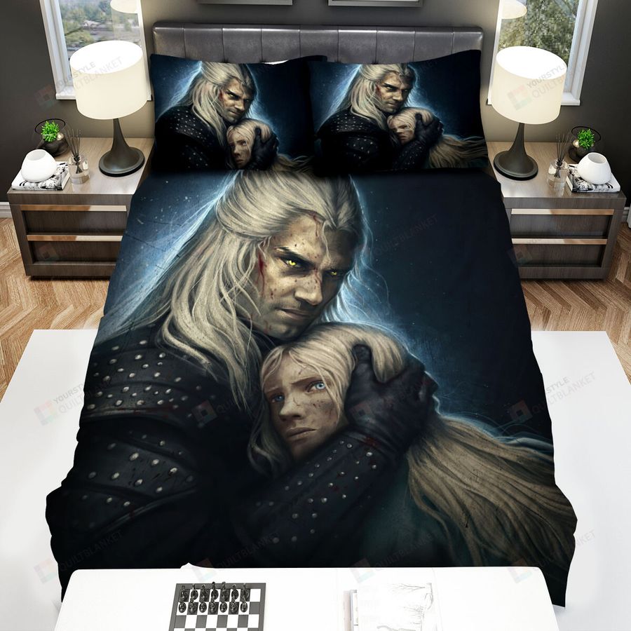 The Witcher Movie Art 4 Bed Sheets Spread Comforter Duvet Cover Bedding Sets