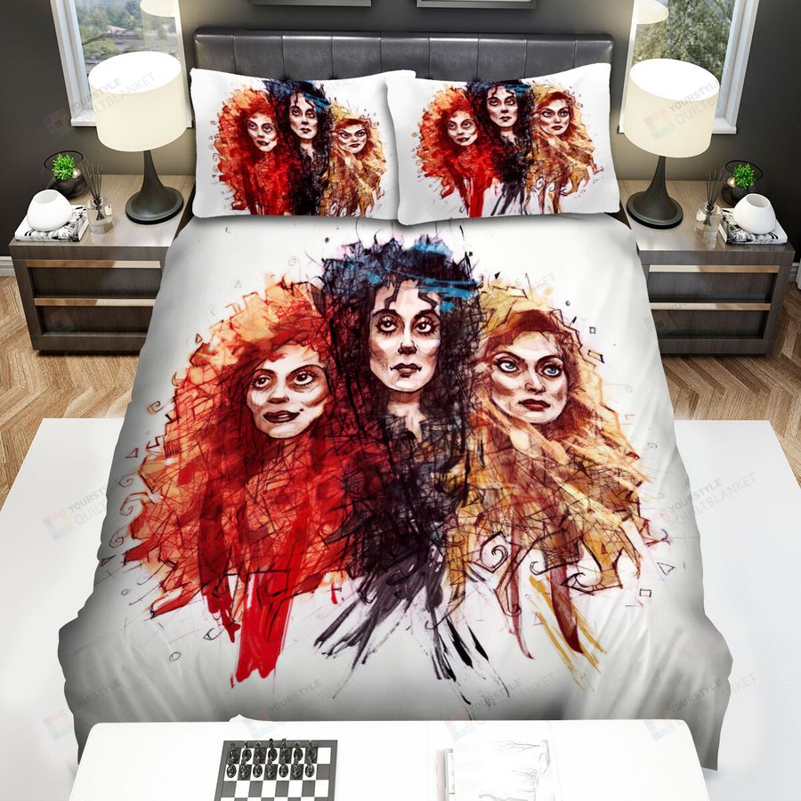 The Witches Of Eastwick Movie Art Bed Sheets Spread Comforter Duvet Cover Bedding Sets
