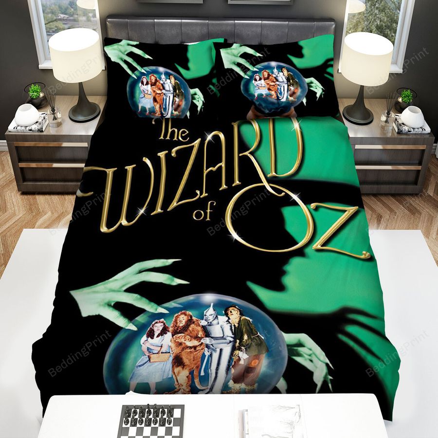 The Wizard Of Oz Movie Evil Witch Poster Bed Sheets Spread Comforter Duvet Cover Bedding Sets