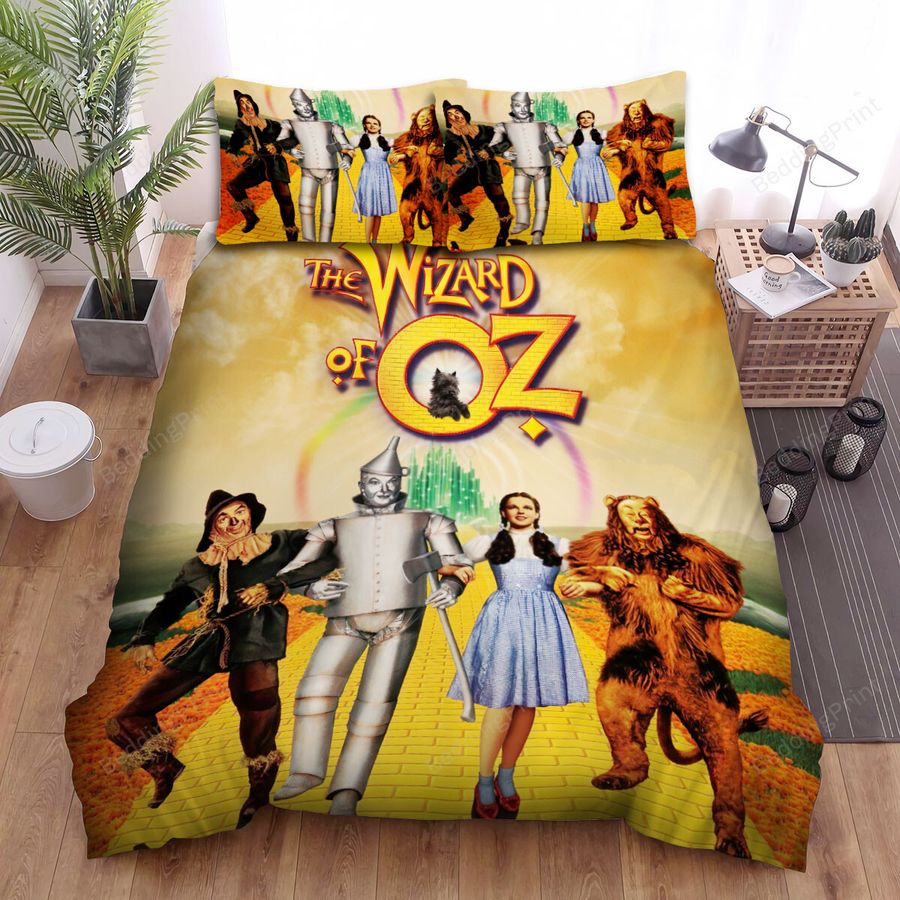 The Wizard Of Oz Movie In Theatres Everywhere For The First Time In Generations Poster Bed Sheets Spread Comforter Duvet Cover Bedding Sets