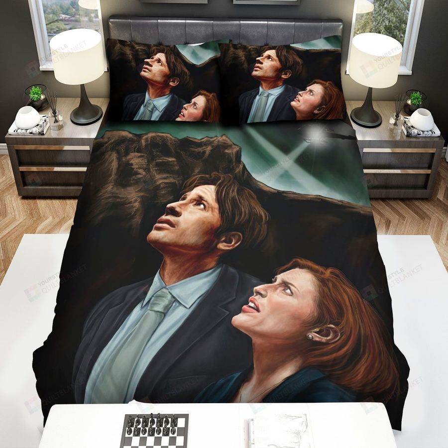 The X Files Helicopter Bed Sheets Spread Comforter Duvet Cover Bedding Sets