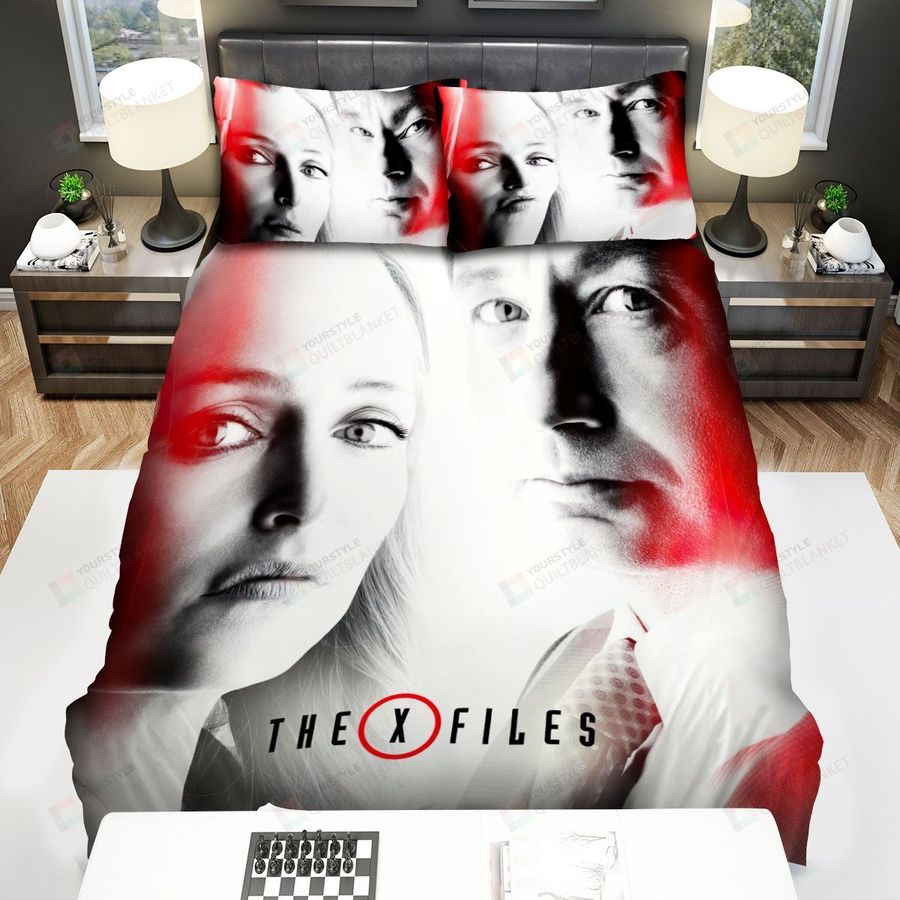 The X Files Red Smoke Bed Sheets Spread Comforter Duvet Cover Bedding Sets