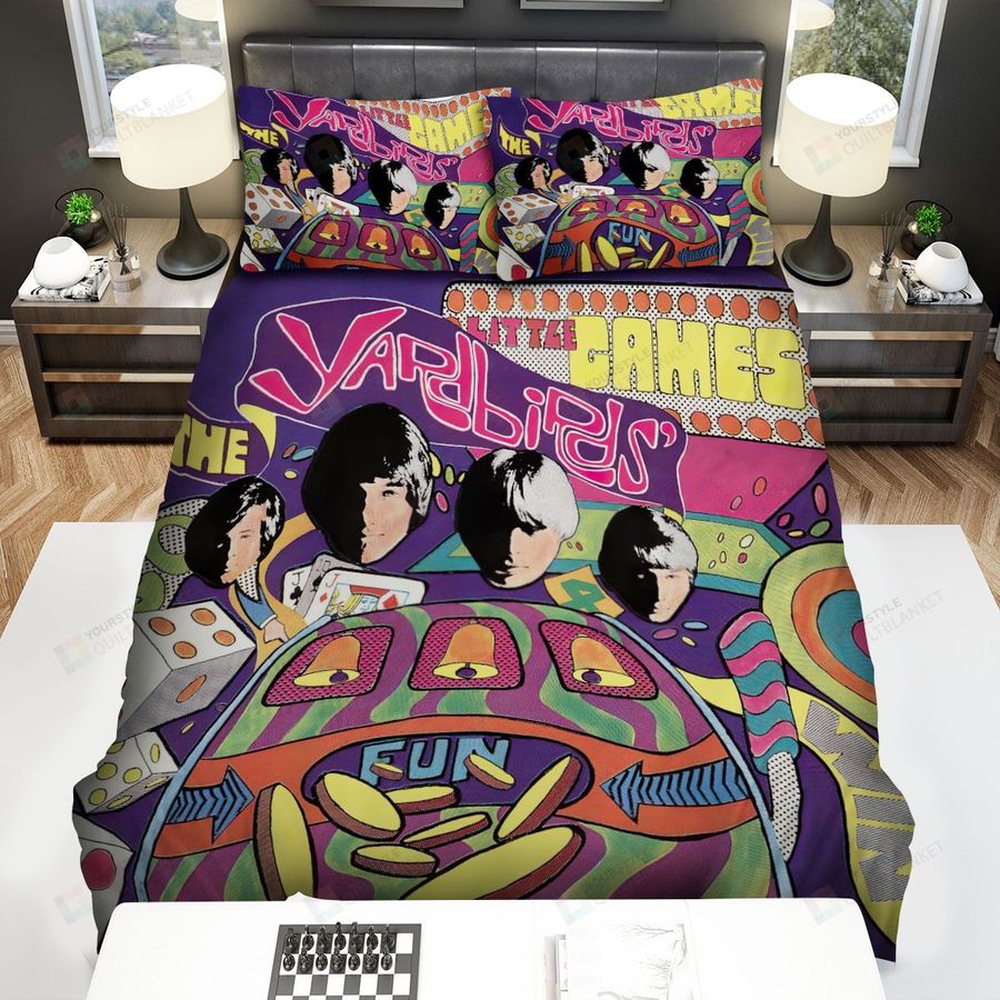 The Yardbirds Band Little Games Ver.3 Album Cover Bed Sheets Spread Comforter Duvet Cover Bedding Sets
