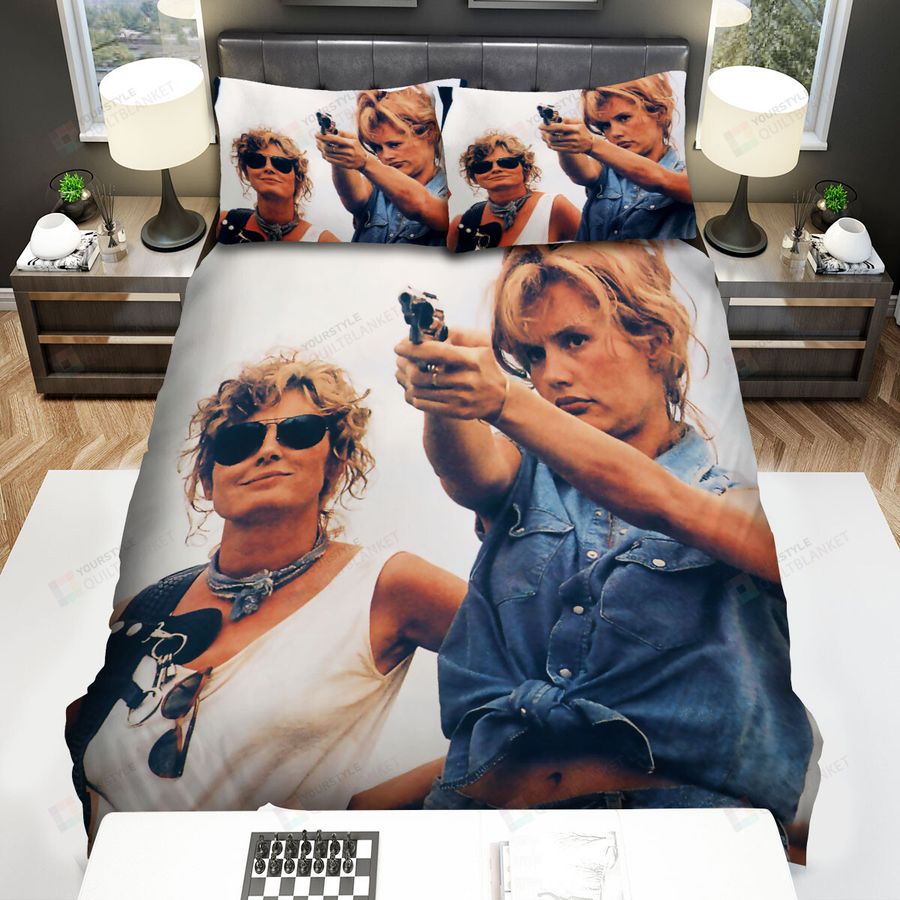 Thelma & Louise (1991) Movie Strong Girls Bed Sheets Spread Comforter Duvet Cover Bedding Sets